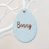 Wooden Easter Egg Name Tree / Basket Decoration