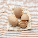 Hollow Wooden Easter Eggs