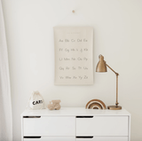 Gathre Alphabet Poster