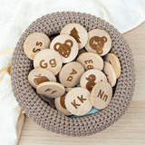 Wooden Alphadot Words