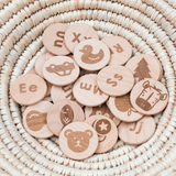 Wooden Alphadots