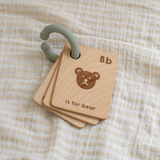 Personalised Baby Name Book Rattle