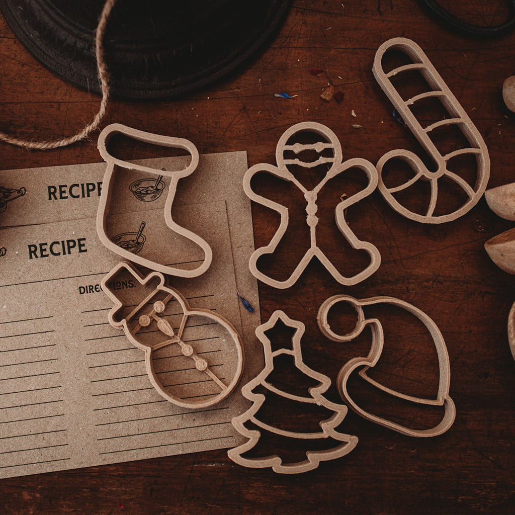 'Christmas' Eco Dough Cutter Set (of 6)