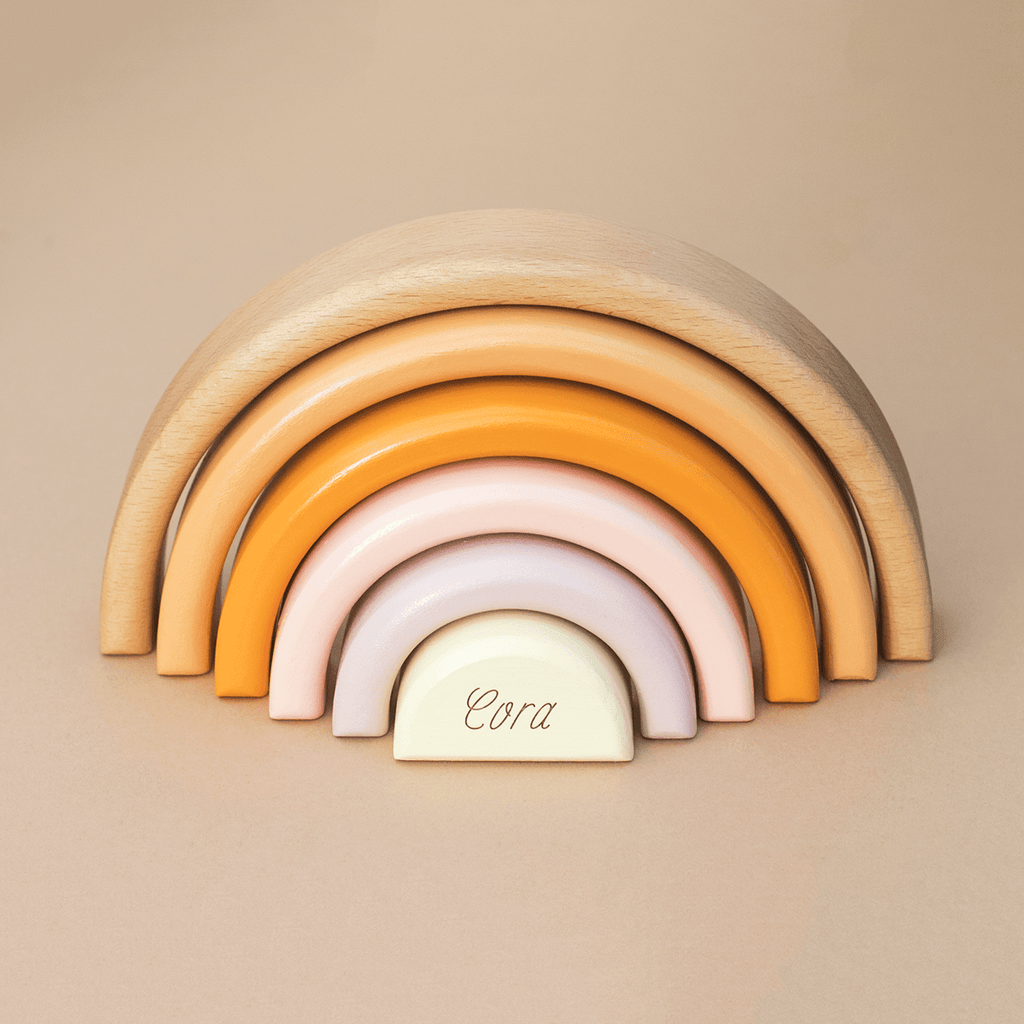 Painted / Stained Wooden Rainbow (6-arch)