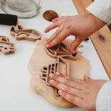 'Transport' Eco Dough Cutter Set (of 6)