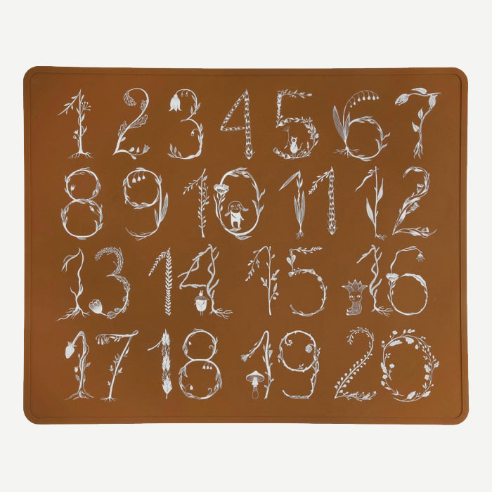 Silicone Mat (Numbers)