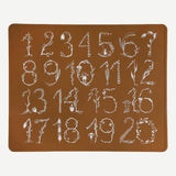 Silicone Mat (Numbers)