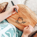 Wooden Dry-Wipe Board