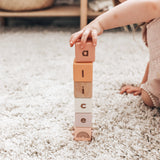Wooden Letter Blocks