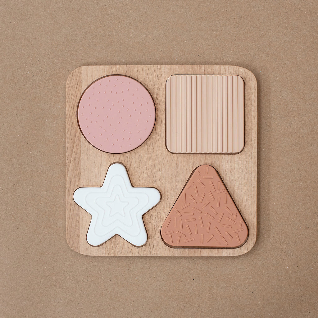 Silicone Shape Teether Puzzle