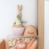 Personalised Little Wooden Hollow Egg