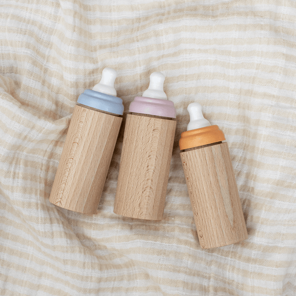 Wooden Toy Bottle (Standard Size)