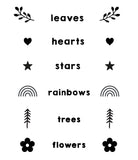 Wooden Milestone Cards (Natural)