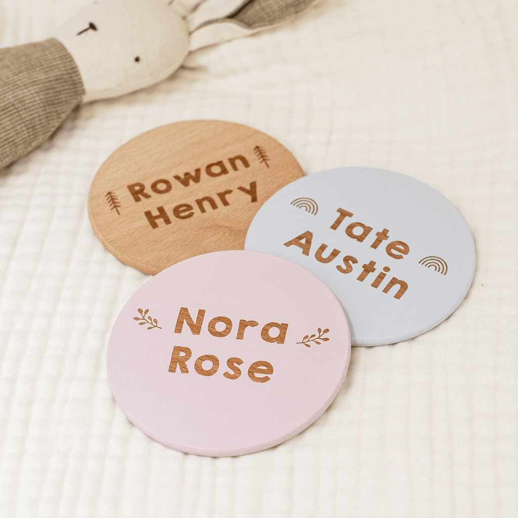 Wooden Name Plaque