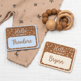 Wooden Name Card