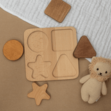Wooden Shape Puzzle (Natural)