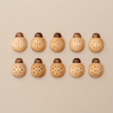 Wooden Counting Ladybirds (Natural)