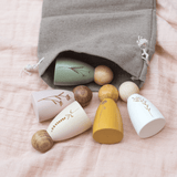 Wildflower Peg Dolls Set (Part I)