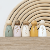 Wildflower Peg Dolls Set (Part I)