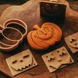 'Halloween' Pumpkin Eco Dough Stamp Set (6 piece set)