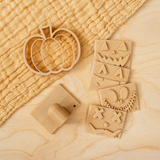 'Halloween' Pumpkin Eco Dough Stamp Set (6 piece set)
