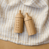Mini Wooden Toy Bottle (Raw)