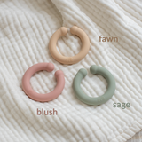 Personalised Baby Name Book Rattle