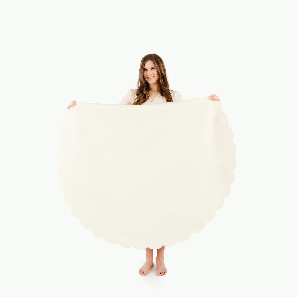 Gathre Blanc Scallop Mat (Circle Midi)