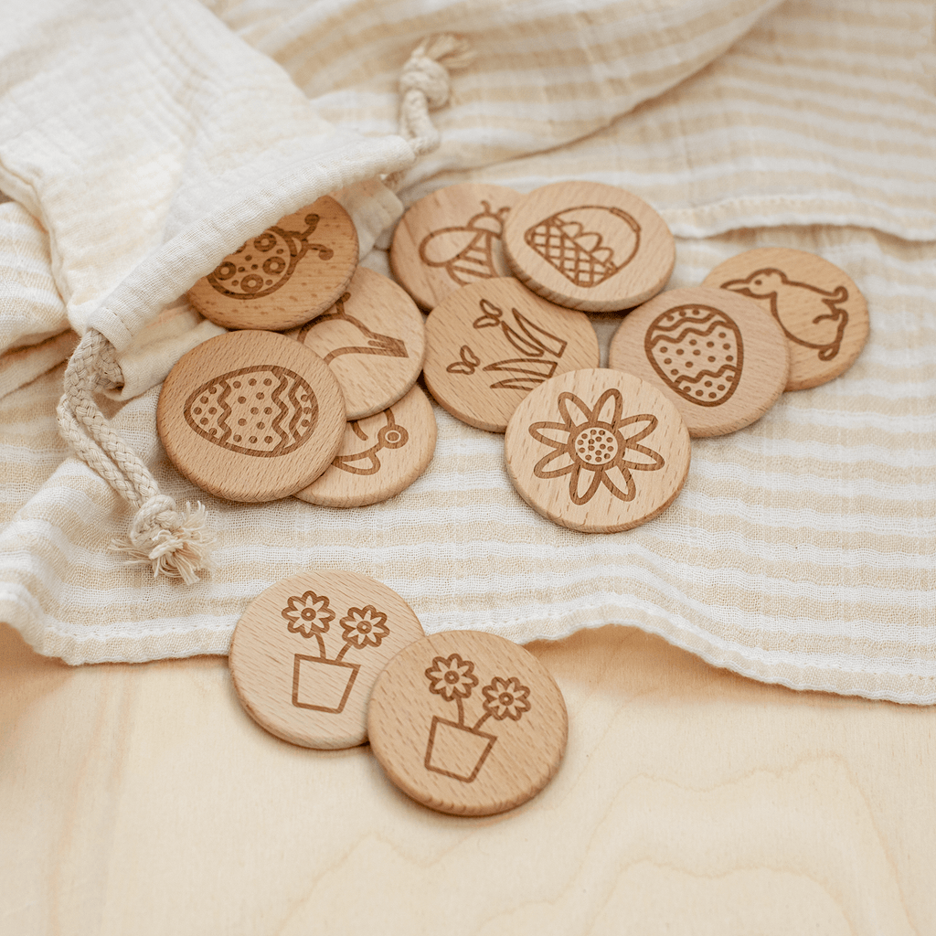Wooden Memory Game (Easter)