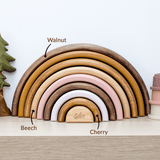 Painted / Stained Wooden Rainbow (9-arch)
