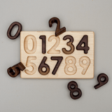 0-9 Wooden Number Puzzle