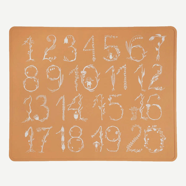 Silicone Mat (Numbers) – The Wood Cove