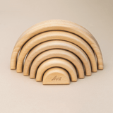 Natural Wooden Rainbow (6-arch)