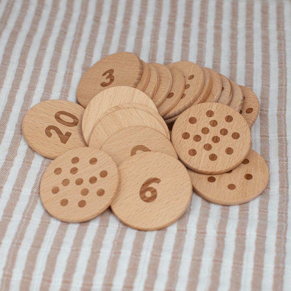 Wooden Numberdots