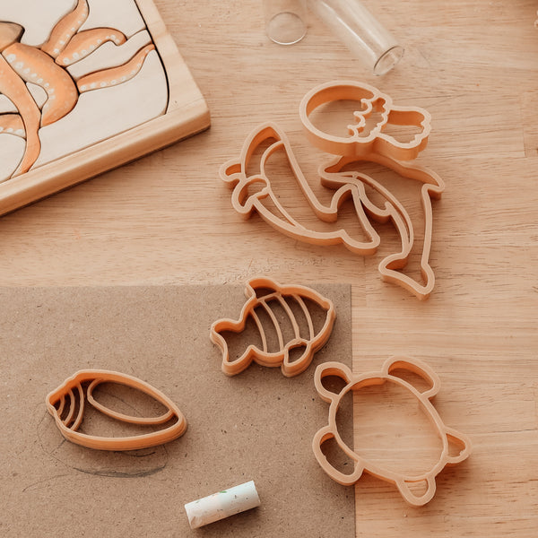'Under the Sea' Eco Dough Cutter Set (of 6)