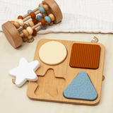 Silicone Shape Teether Puzzle