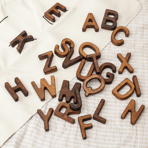 Wooden Alphabet Letters (uppercase)